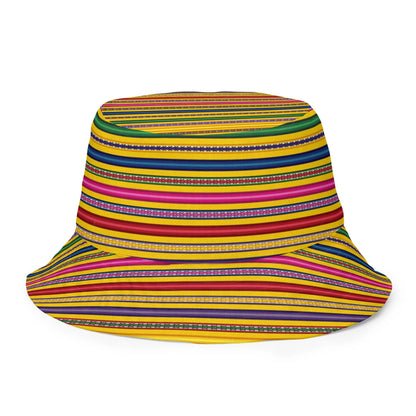 Peruvian Reversible Bucket Hat - The Global Wanderer