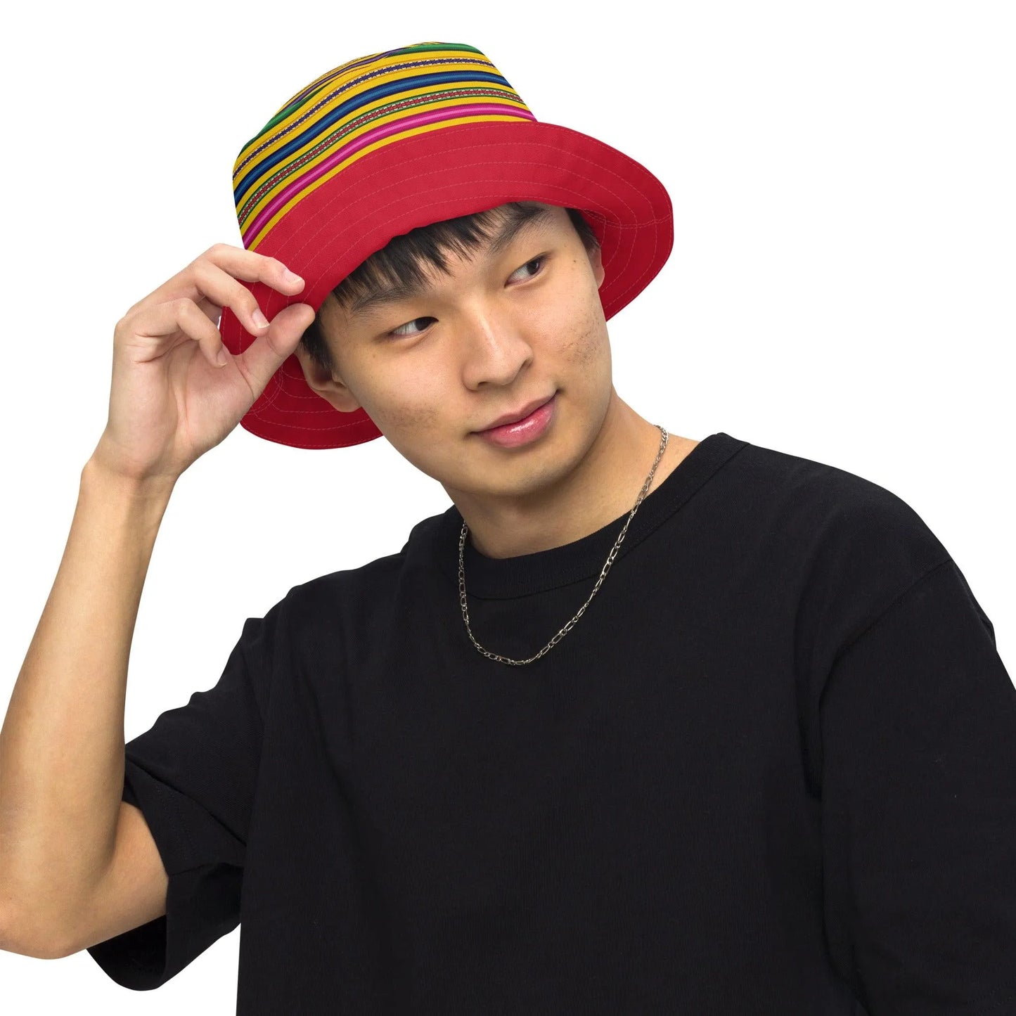 Peruvian Reversible Bucket Hat - The Global Wanderer