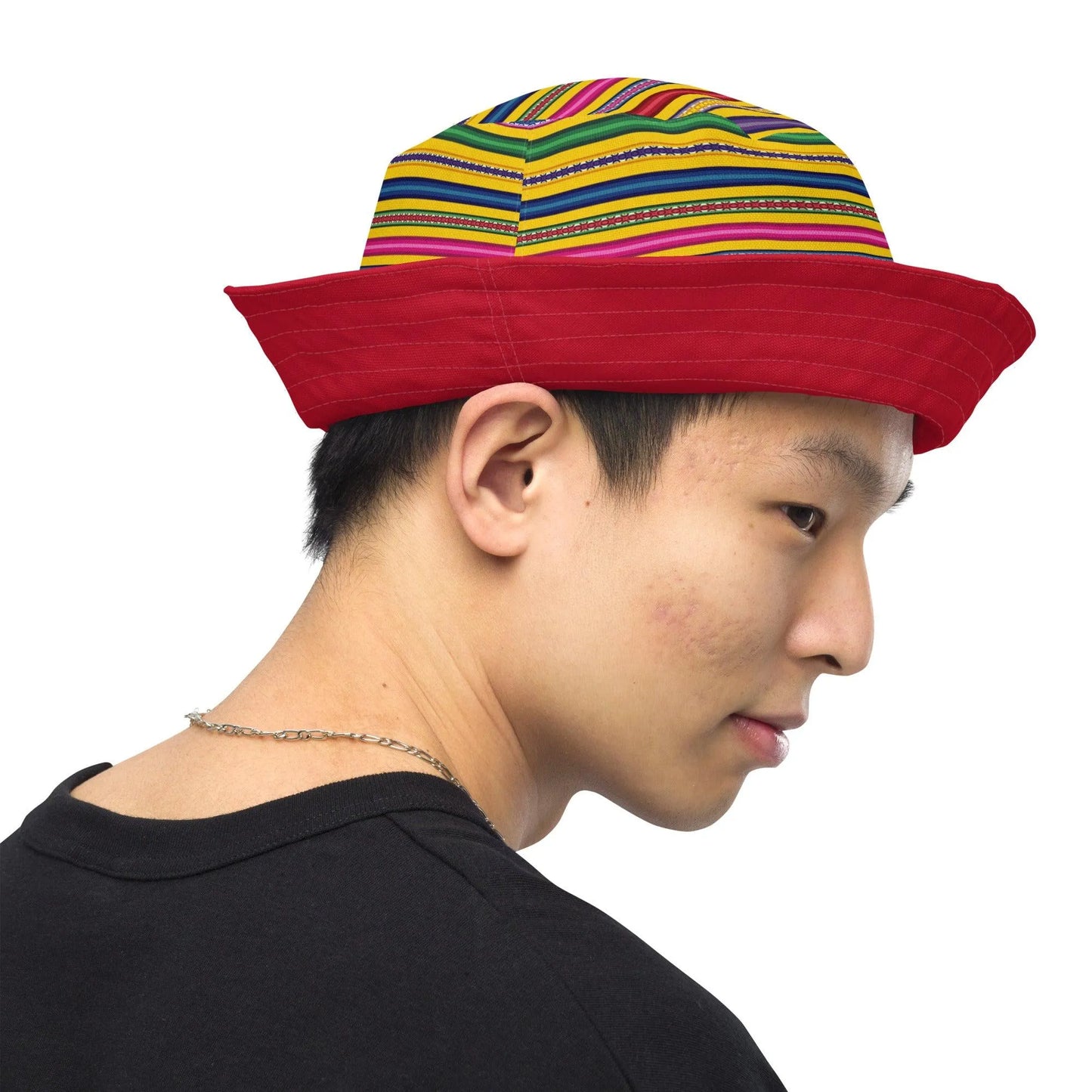 Peruvian Reversible Bucket Hat - The Global Wanderer