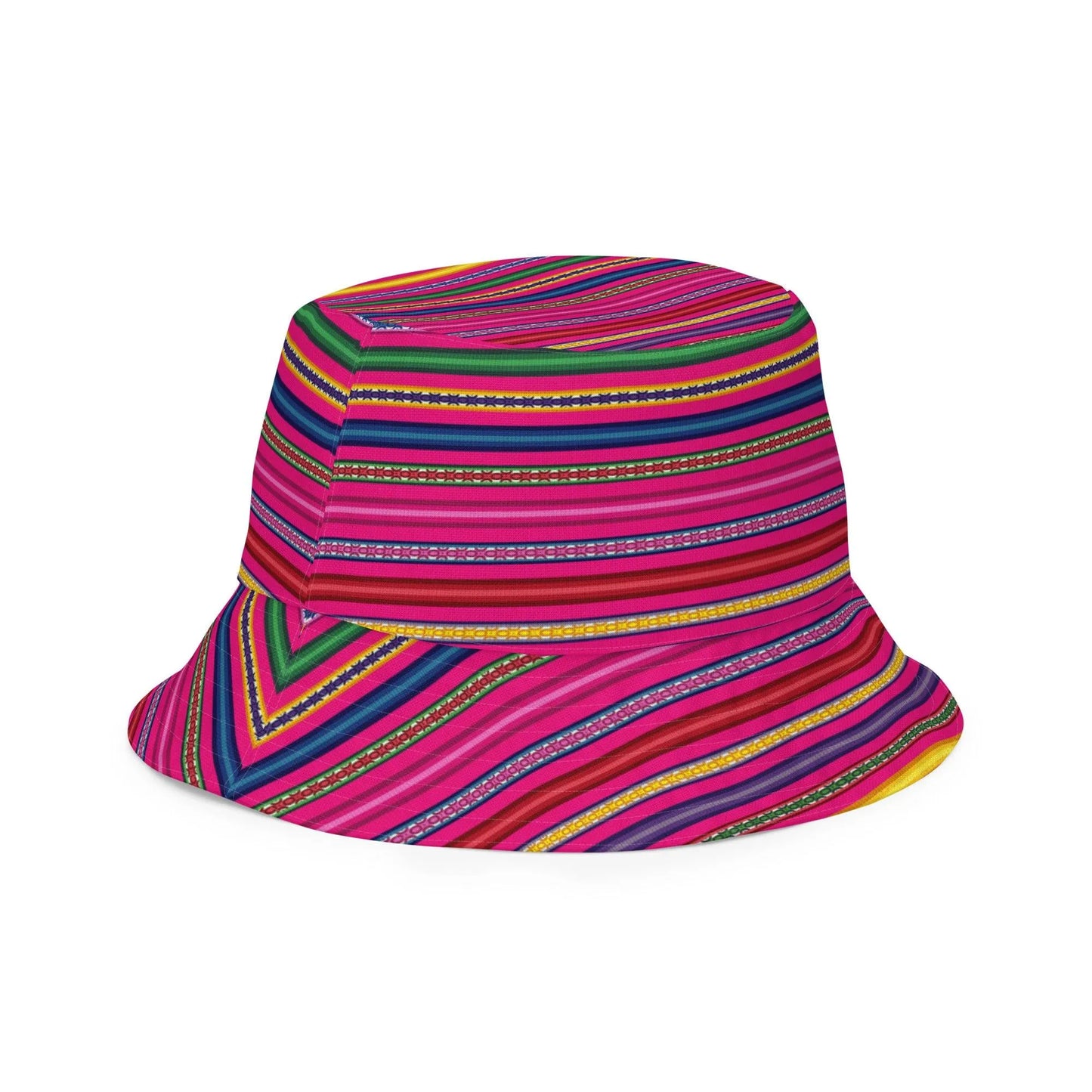 Peruvian Reversible Bucket Hat - The Global Wanderer