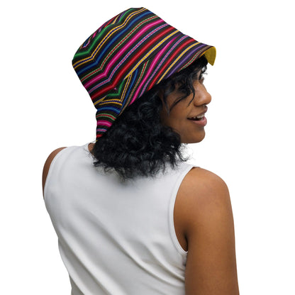 Peruvian Reversible Bucket Hat - The Global Wanderer