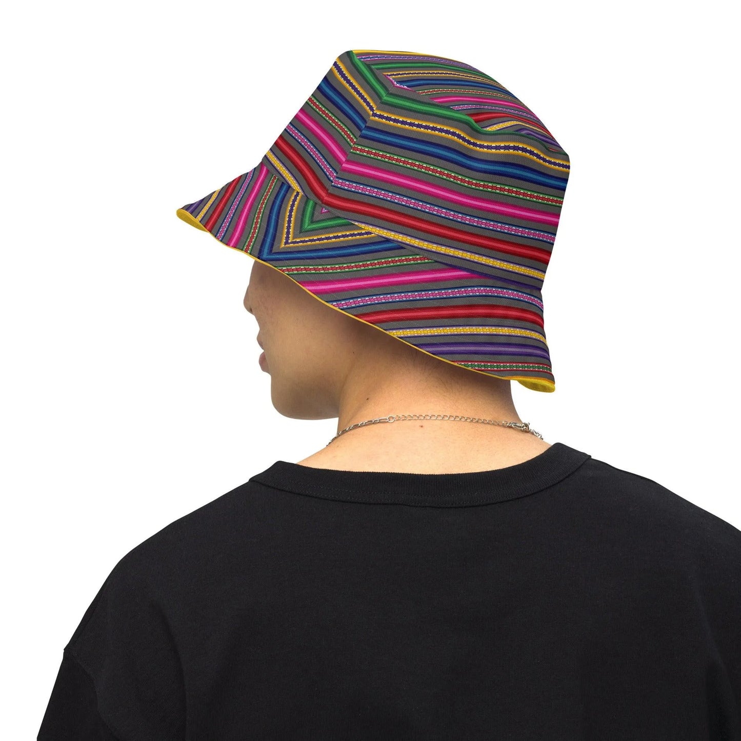 Peruvian Reversible Bucket Hat - The Global Wanderer