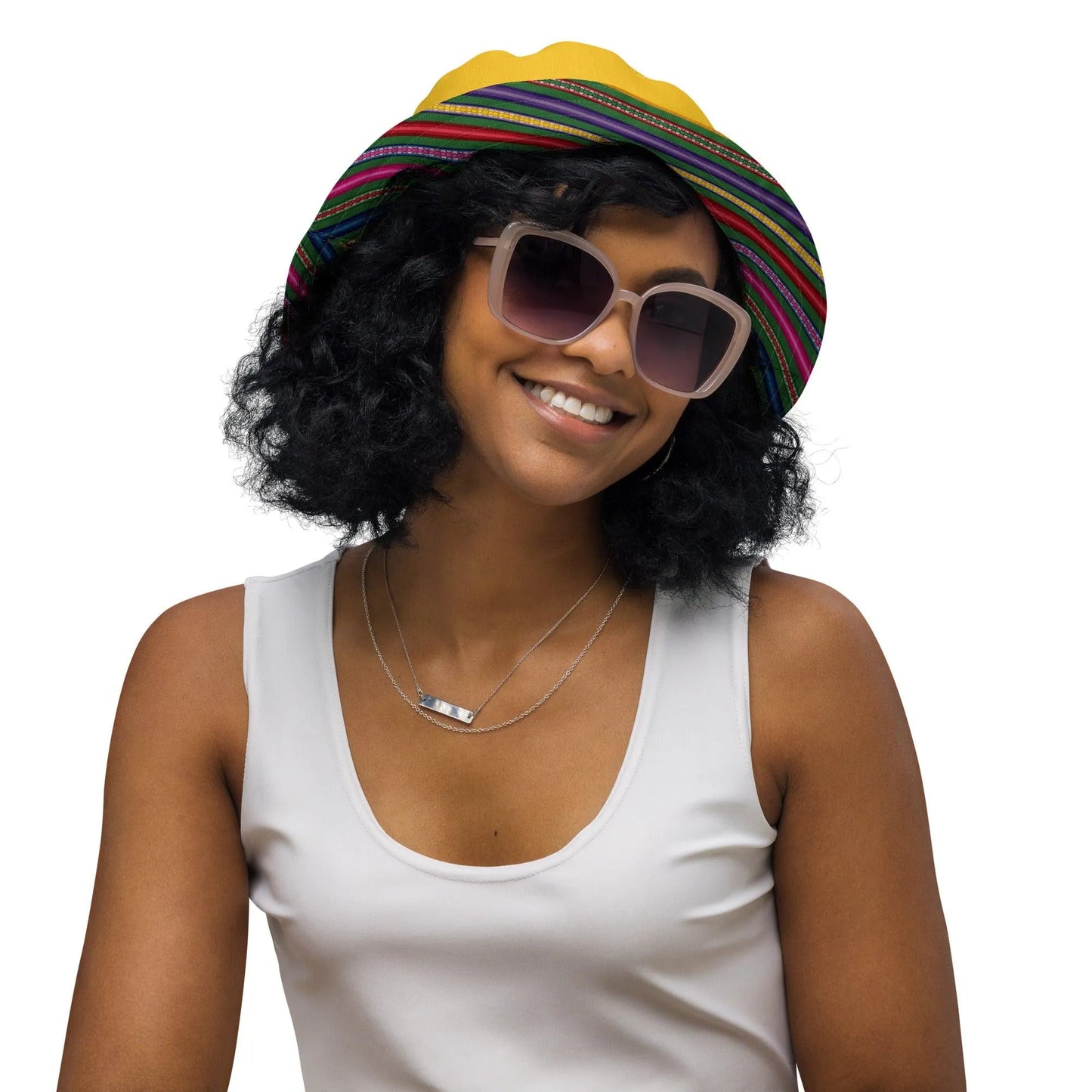 Peruvian Reversible Bucket Hat - The Global Wanderer