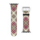 Pink Scottish Plaid Watch Band - The Global Wanderer