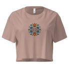 Polish Wycinanki Embroidered Cropped T-Shirt - The Global Wanderer