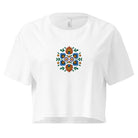 Polish Wycinanki Embroidered Cropped T-Shirt - The Global Wanderer