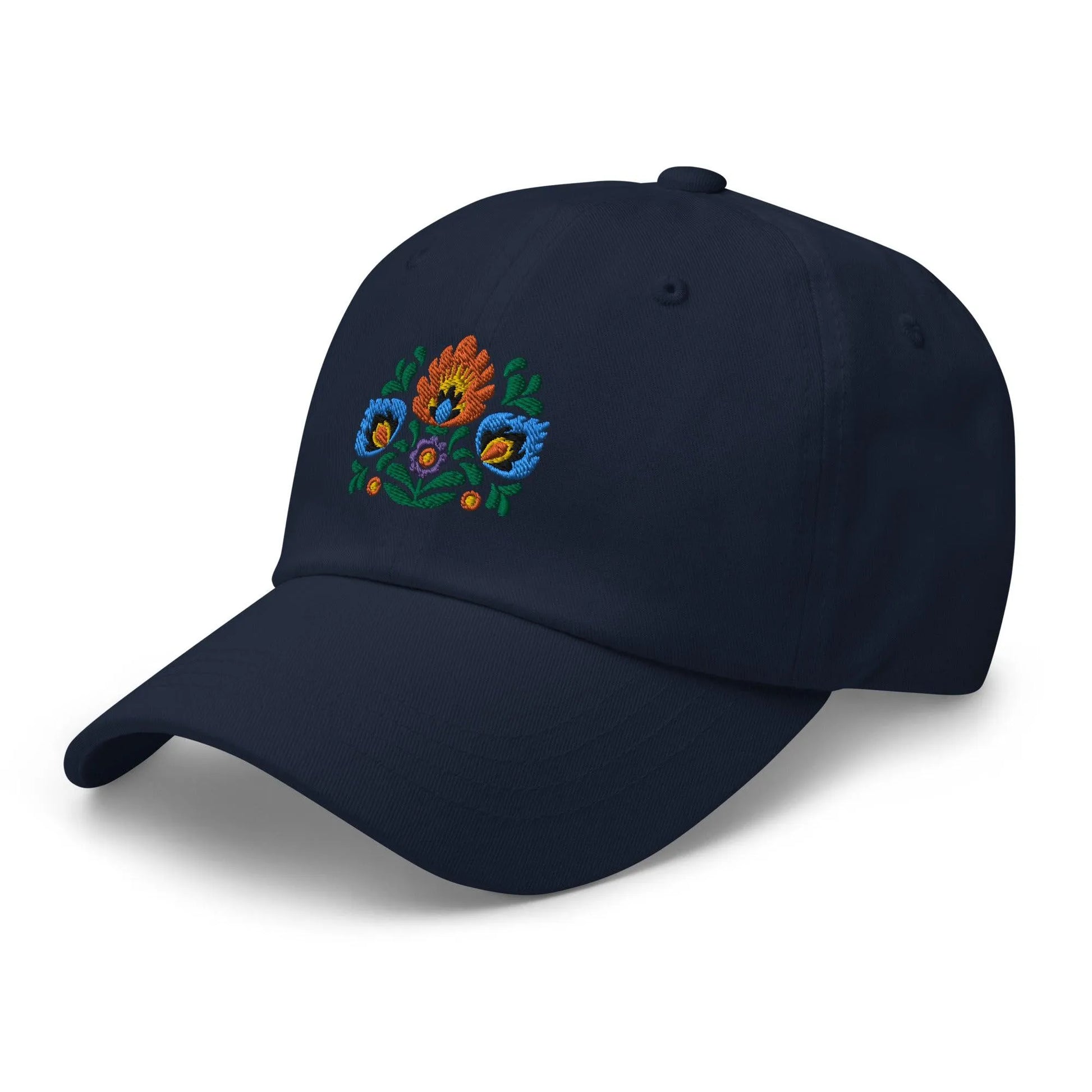 Polish Wycinanki Embroidered Dad Hat - The Global Wanderer