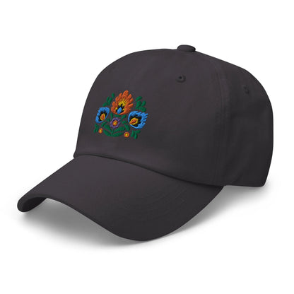 Polish Wycinanki Embroidered Dad Hat - The Global Wanderer