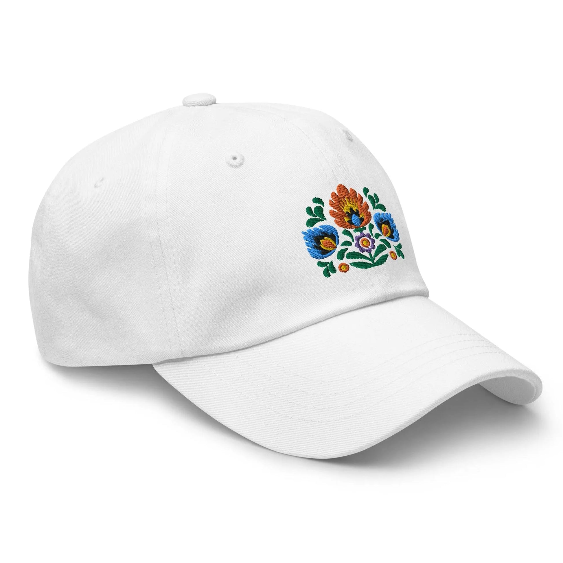 Polish Wycinanki Embroidered Dad Hat - The Global Wanderer