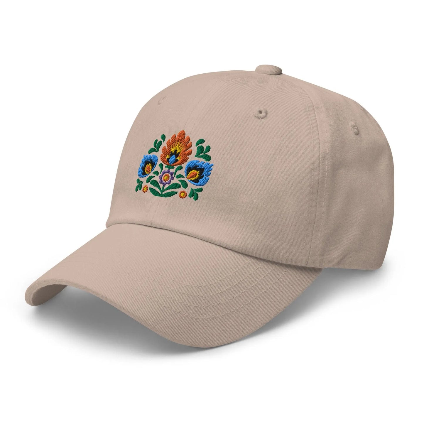 Polish Wycinanki Embroidered Dad Hat - The Global Wanderer