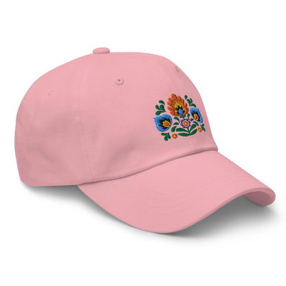 Polish Wycinanki Embroidered Dad Hat - The Global Wanderer