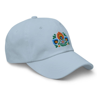 Polish Wycinanki Embroidered Dad Hat - The Global Wanderer