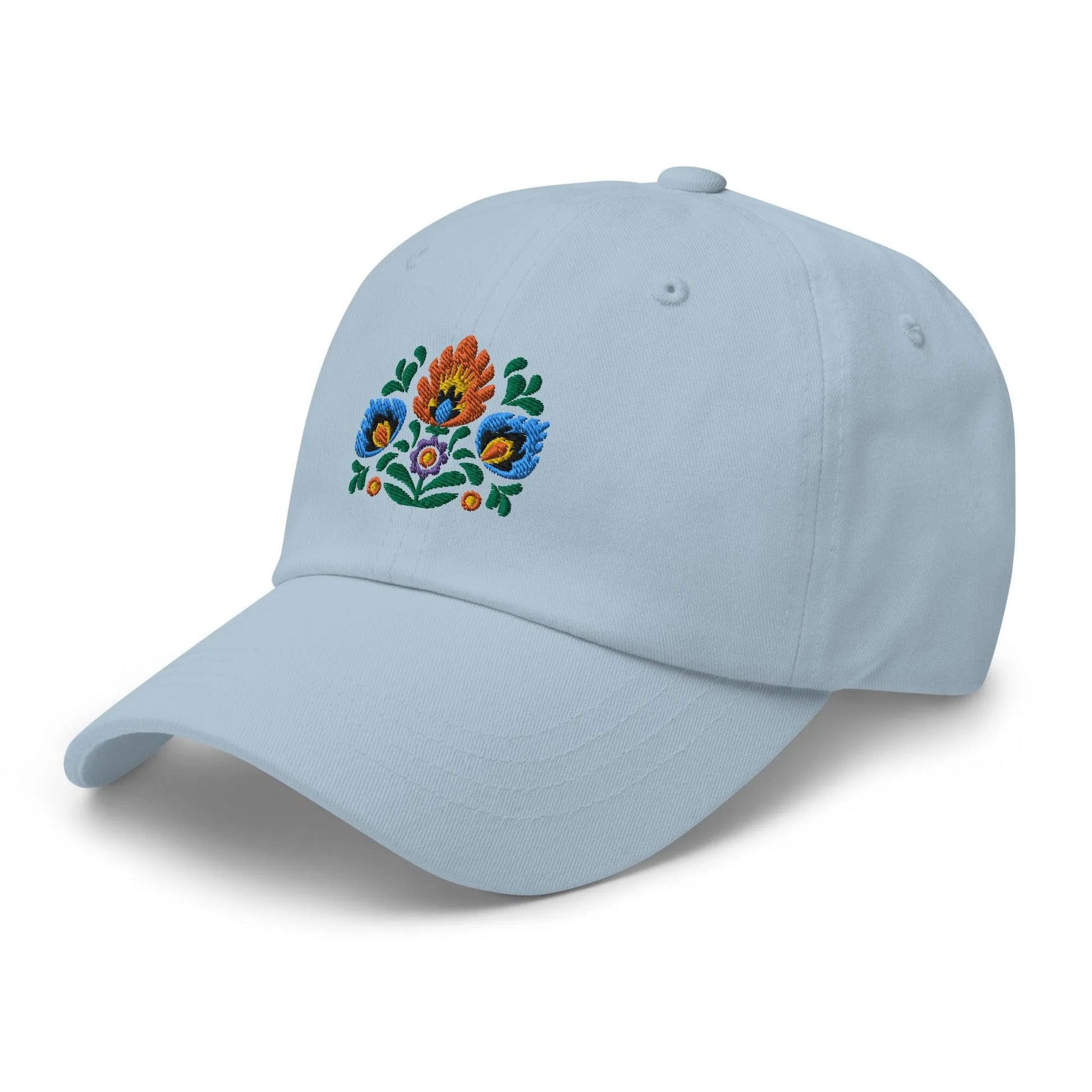 Polish Wycinanki Embroidered Dad Hat - The Global Wanderer