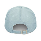 Polish Wycinanki Embroidered Denim Dad Hat - The Global Wanderer