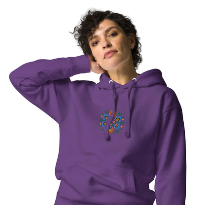 Polish Wycinanki Embroidered Hoodie - The Global Wanderer