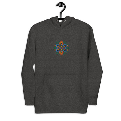 Polish Wycinanki Embroidered Hoodie - The Global Wanderer