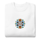 Polish Wycinanki Embroidered Sweatshirt - The Global Wanderer