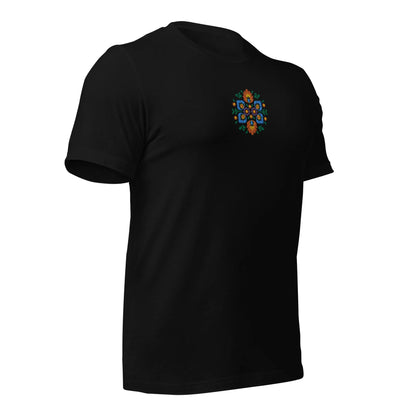 Polish Wycinanki Embroidered T-Shirt - The Global Wanderer