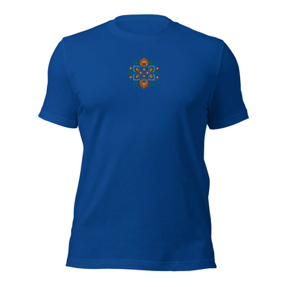 Polish Wycinanki Embroidered T-Shirt - The Global Wanderer