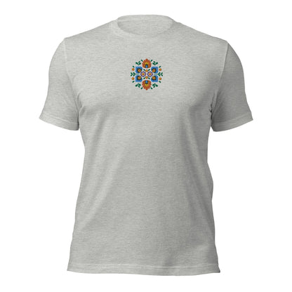 Polish Wycinanki Embroidered T-Shirt - The Global Wanderer