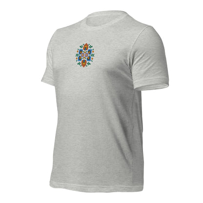 Polish Wycinanki Embroidered T-Shirt - The Global Wanderer