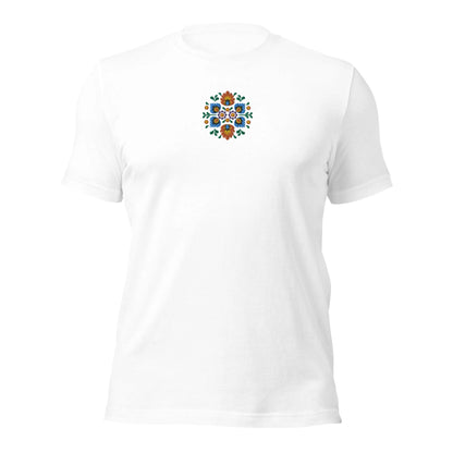 Polish Wycinanki Embroidered T-Shirt - The Global Wanderer