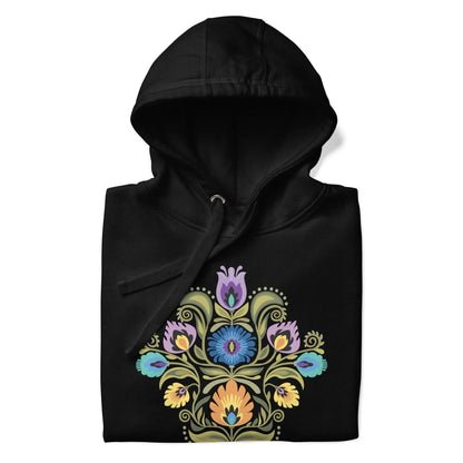 Polish Wycinanki Hoodie - The Global Wanderer