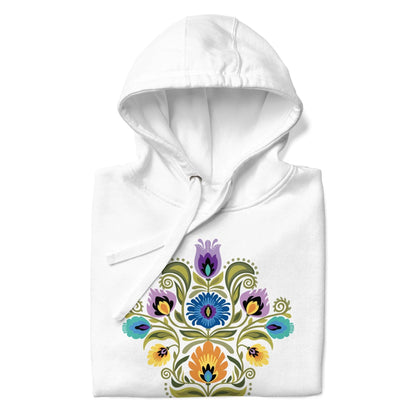 Polish Wycinanki Hoodie - The Global Wanderer