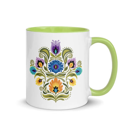 Polish Wycinanki Mug - The Global Wanderer