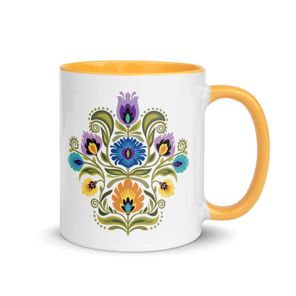 Polish Wycinanki Mug - The Global Wanderer