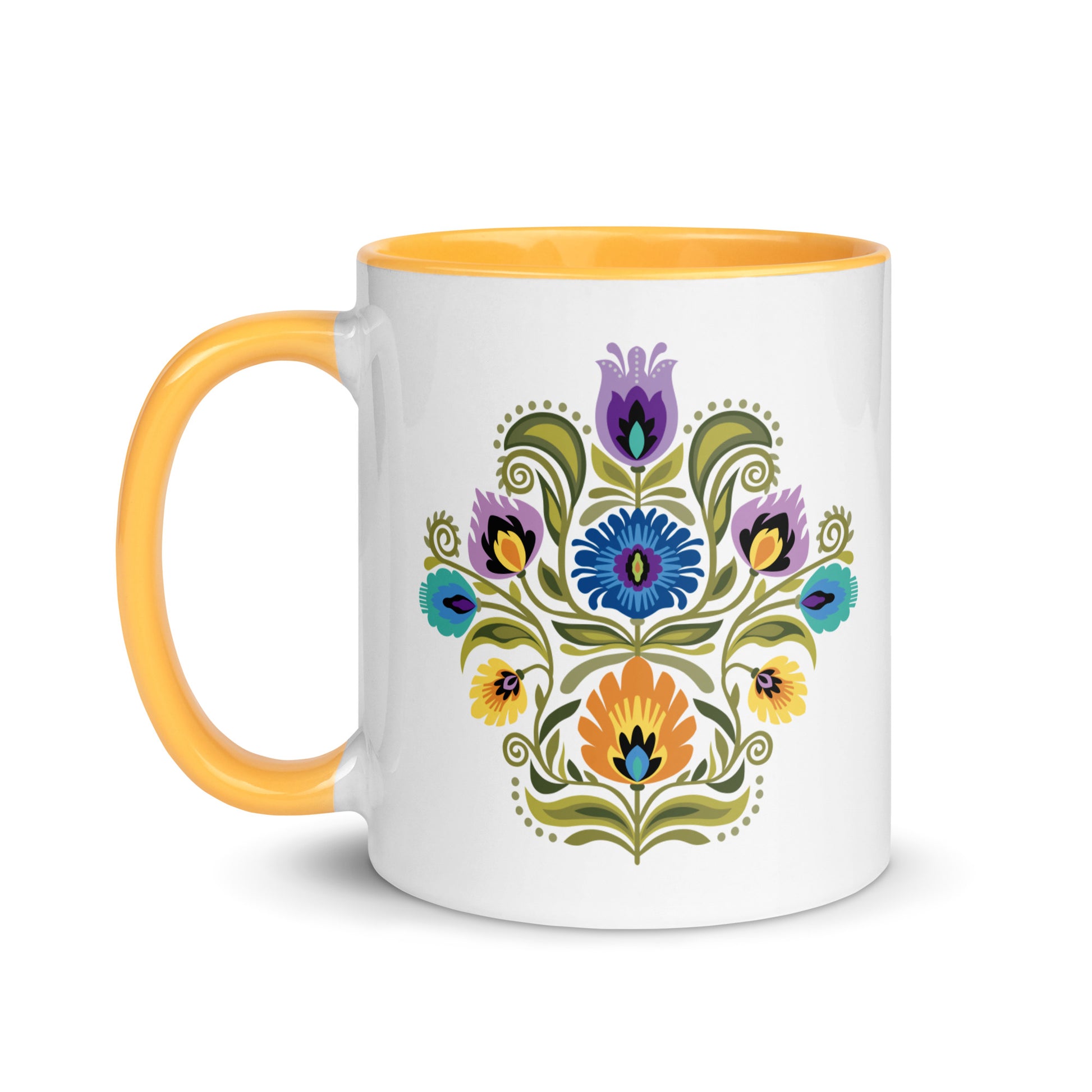 Polish Wycinanki Mug - The Global Wanderer