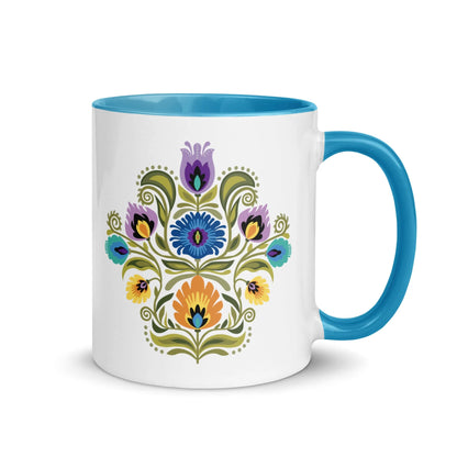 Polish Wycinanki Mug - The Global Wanderer