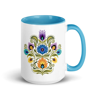 Polish Wycinanki Mug - The Global Wanderer