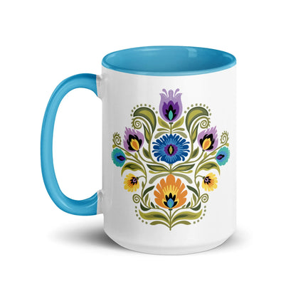 Polish Wycinanki Mug - The Global Wanderer