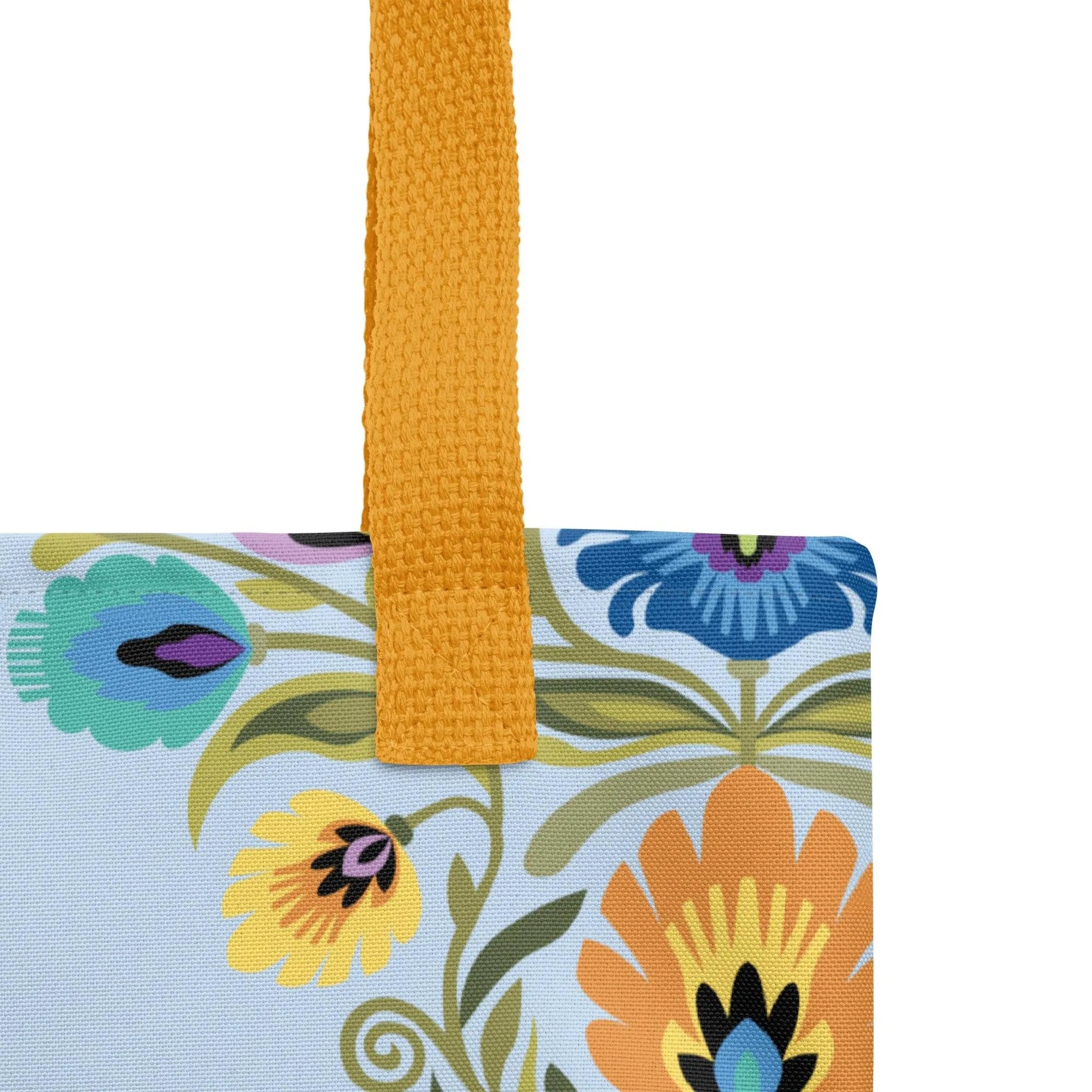 Polish Wycinanki Print Tote Bag - The Global Wanderer