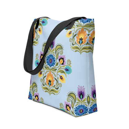 Polish Wycinanki Print Tote Bag - The Global Wanderer