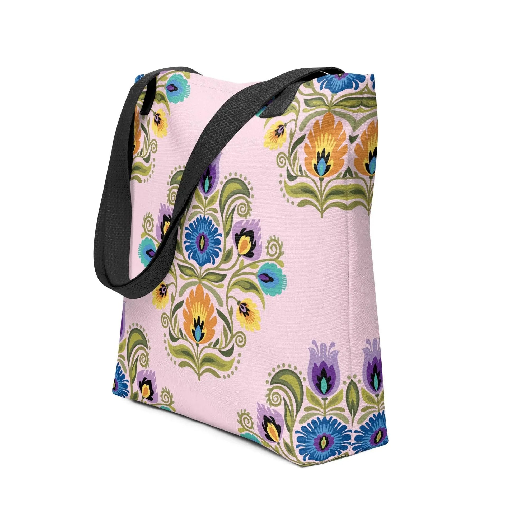 Polish Wycinanki Print Tote Bag - The Global Wanderer