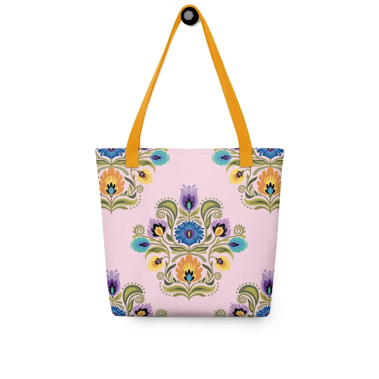 Polish Wycinanki Print Tote Bag - The Global Wanderer