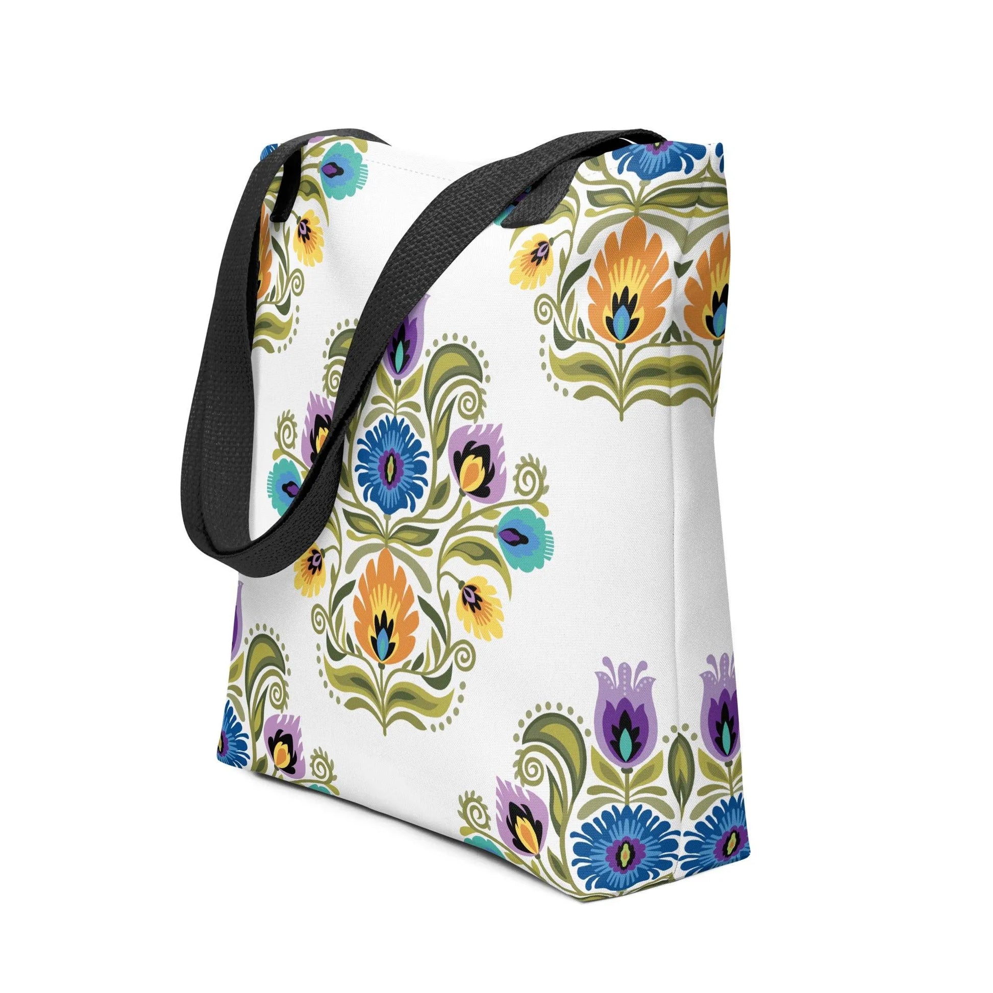 Polish Wycinanki Print Tote Bag - The Global Wanderer