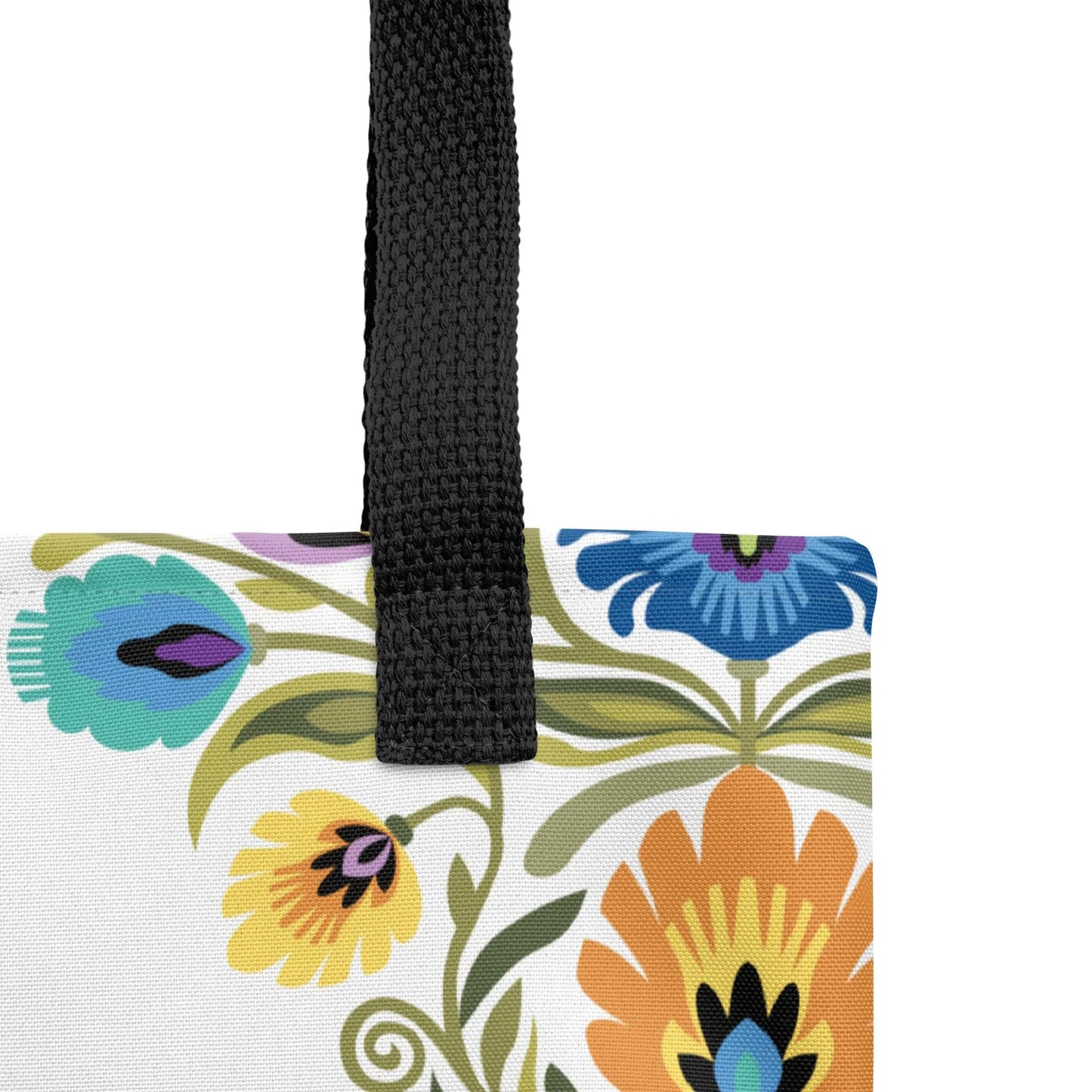 Polish Wycinanki Print Tote Bag - The Global Wanderer