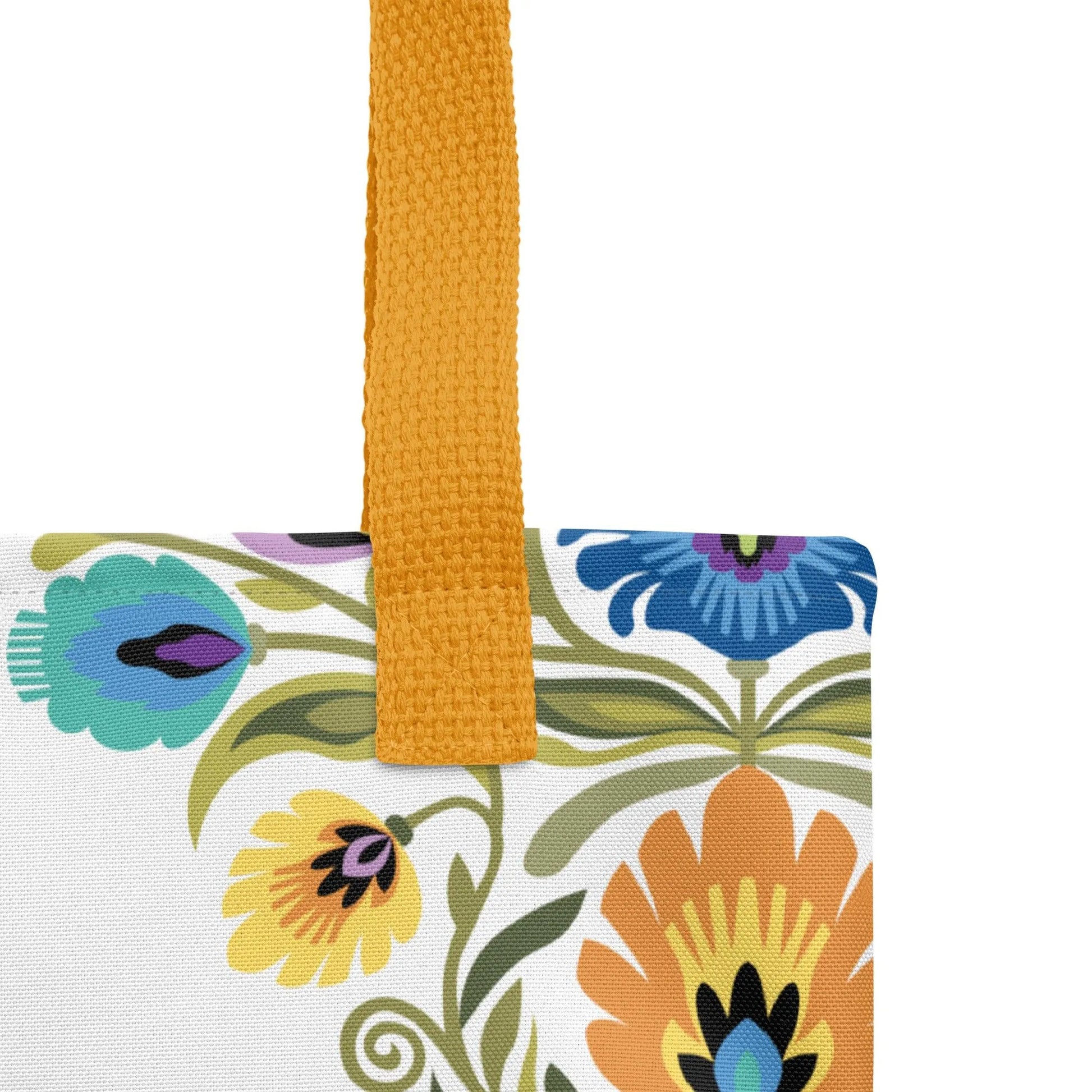 Polish Wycinanki Print Tote Bag - The Global Wanderer