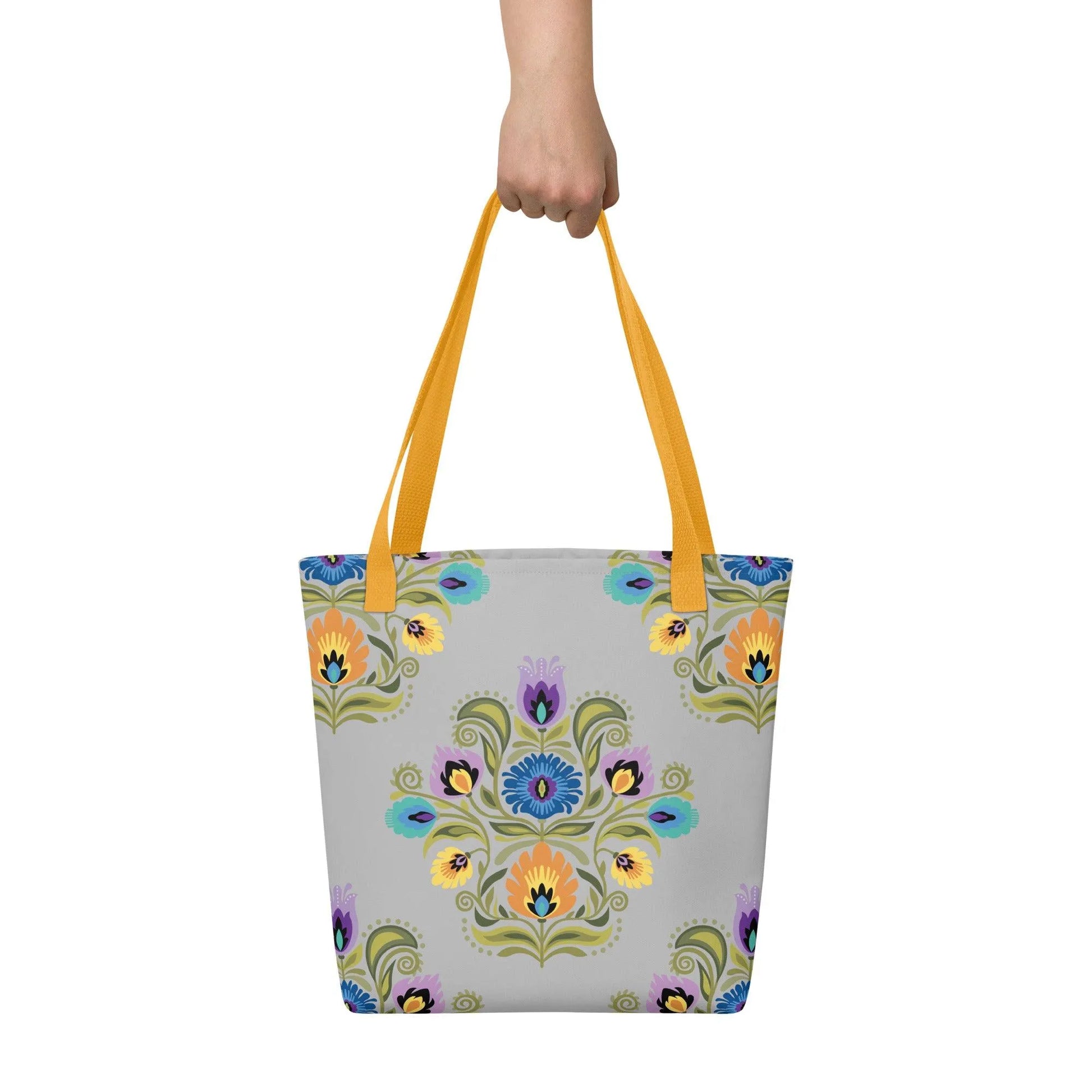 Polish Wycinanki Print Tote Bag - The Global Wanderer