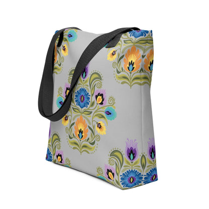 Polish Wycinanki Print Tote Bag - The Global Wanderer