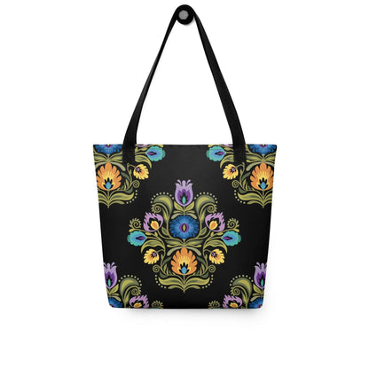 Polish Wycinanki Print Tote Bag - The Global Wanderer