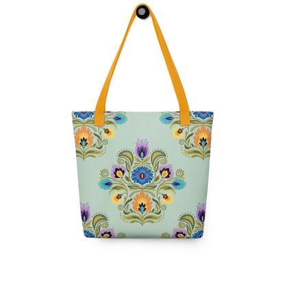 Polish Wycinanki Print Tote Bag - The Global Wanderer