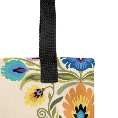 Polish Wycinanki Print Tote Bag - The Global Wanderer