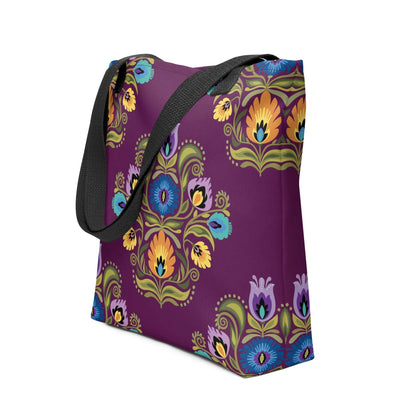 Polish Wycinanki Print Tote Bag - The Global Wanderer