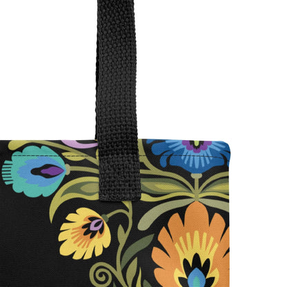 Polish Wycinanki Print Tote Bag - The Global Wanderer