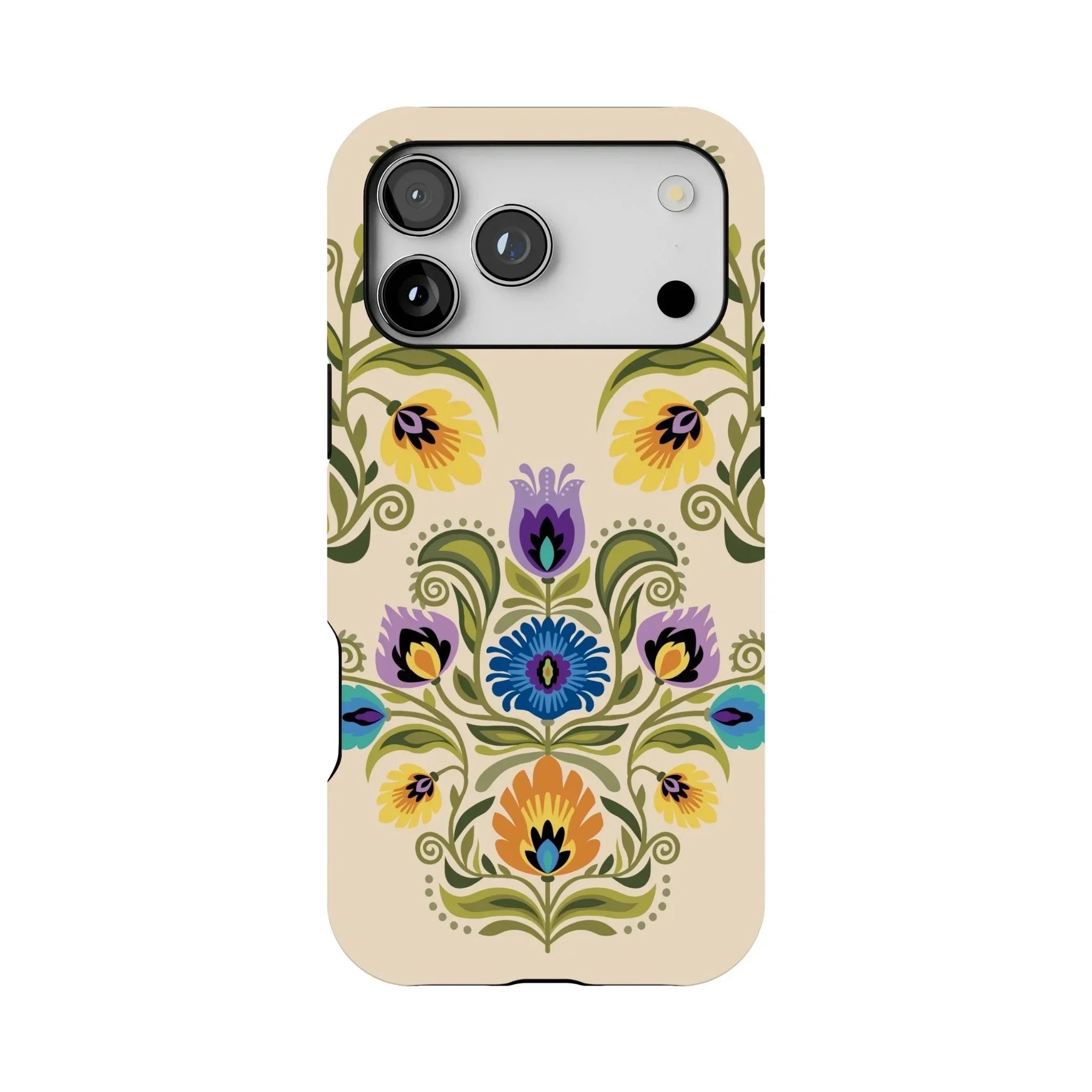 Polish Wycinanki Tough MagSafe iPhone Case - The Global Wanderer