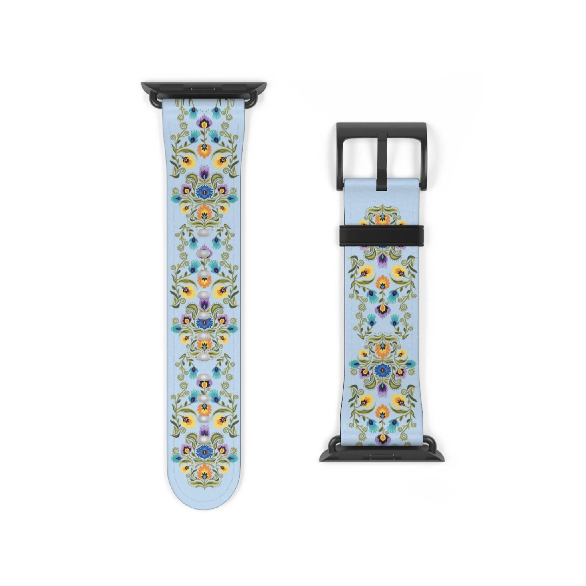 Polish Wycinanki Watch Band - The Global Wanderer